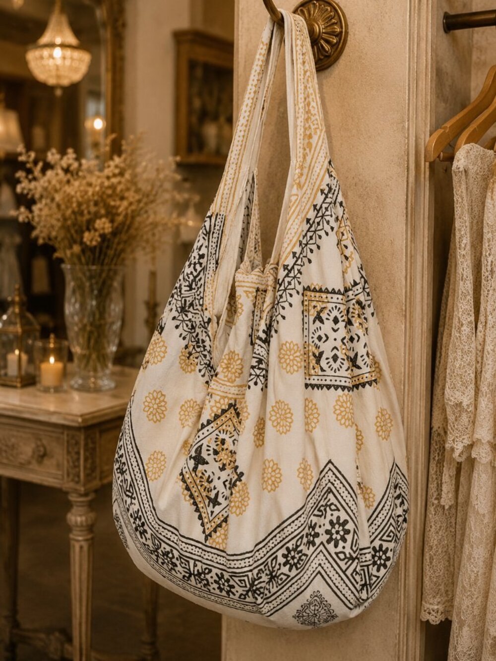 Handcrafted Time Of The Season Boho Bag